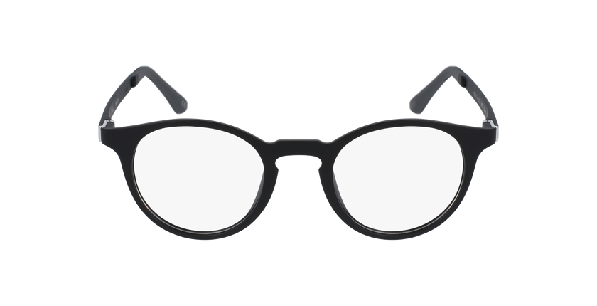 Óculos graduados senhora MAGIC 10 preto/preto mate - Vista de frente