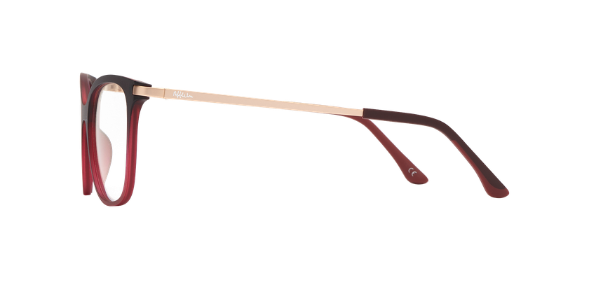 Óculos graduados senhora MAGIC 28 RD01 vermelho - Vista lateral