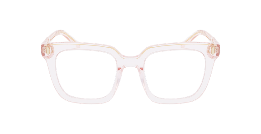 LUNETTES DE VUE femme REVEUSE rose - Vue de face