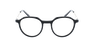 Óculos graduados senhora CLARIS BK (TCHIN-TCHIN +1€) preto/preto