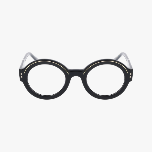 LUNETTES DE VUE CARACTERES FIL D'OR PERSPICACE noir