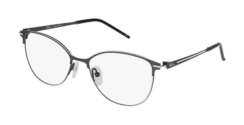 Óculos graduados senhora JUNON GYWH cinzento/branco - vue de 3/4