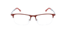 LUNETTES DE VUE homme MAGIC 128 CARBONE rouge/noir