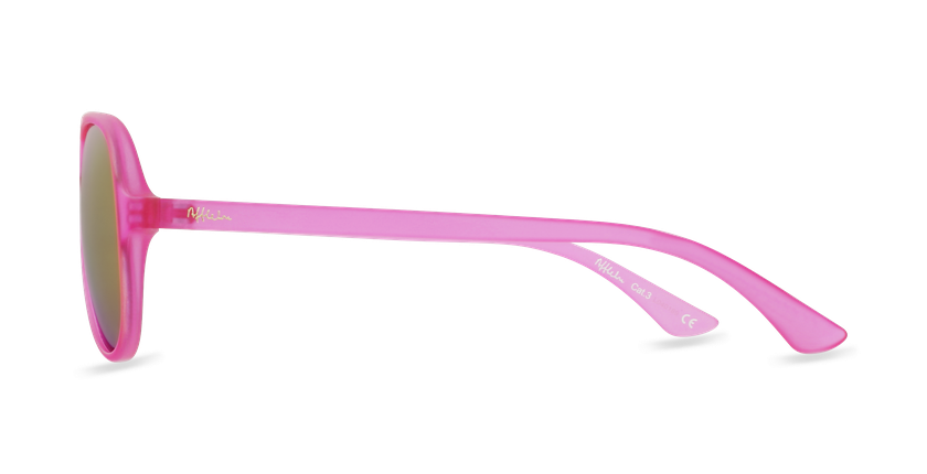 Óculos de sol criança RONDA PK rosa - Vista lateral