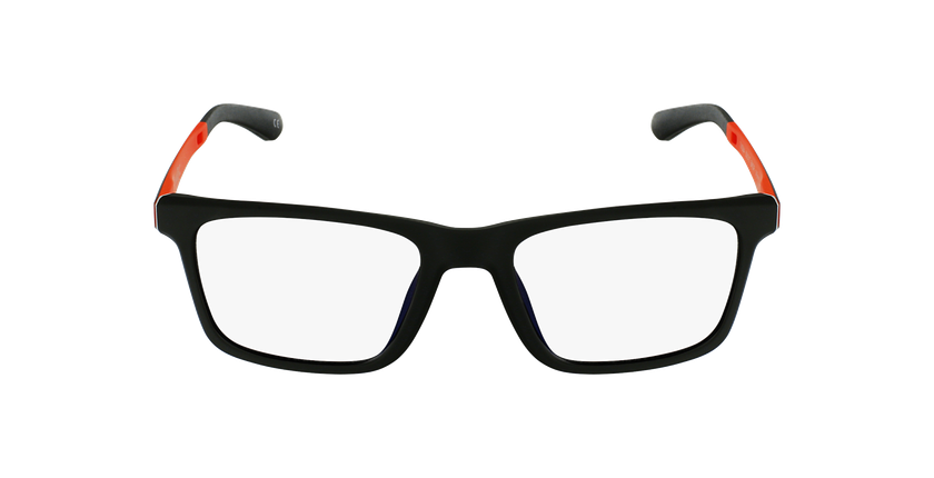 Óculos graduados criança MAGIC 64 BK preto/laranja - Vista de frente