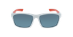 LUNETTES DE SOLEIL homme AUSTIN POLARIZED blanc/rouge - Vue de face