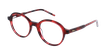 Óculos graduados senhora ANOUCK RD (TCHIN-TCHIN+1€) vermelho - Vista de frente