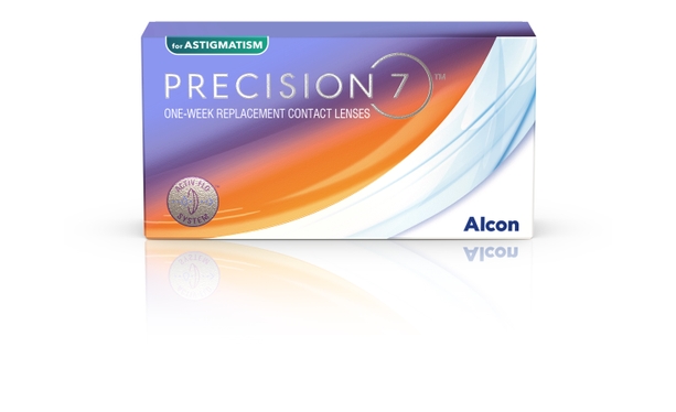 Lentilles de contact Precision7 Pour Astigmatisme 12L - Vue de face