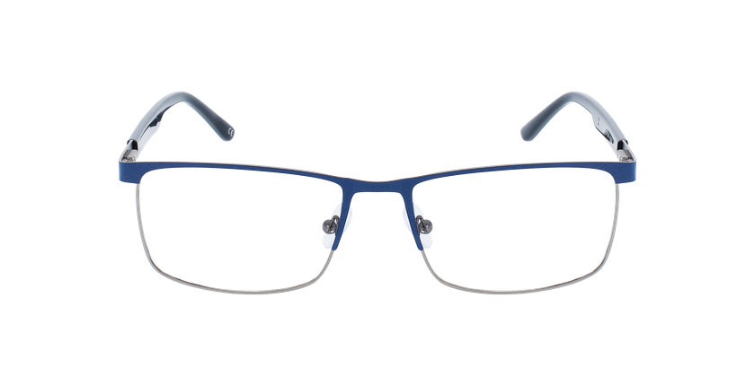 Óculos graduados homem ALAIN BLGU (TCHIN-TCHIN +1€) azul/cinzento - Vista de frente