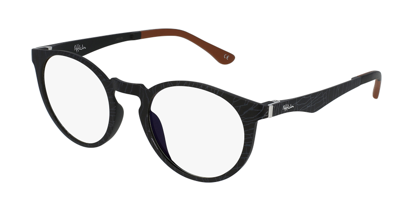 Óculos graduados MAGIC 35 BK preto - vue de 3/4