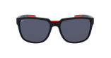 LUNETTES DE SOLEIL homme BERTO noir/rouge - Vue de face