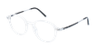 Óculos graduados MAGIC 133 CR cristal/preto - Vista de frente