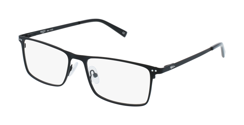 LUNETTES DE VUE homme MAGIC YVES noir - Vue de face