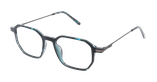 LUNETTES DE VUE homme MAGIC260 écaille/vert - Vue de face