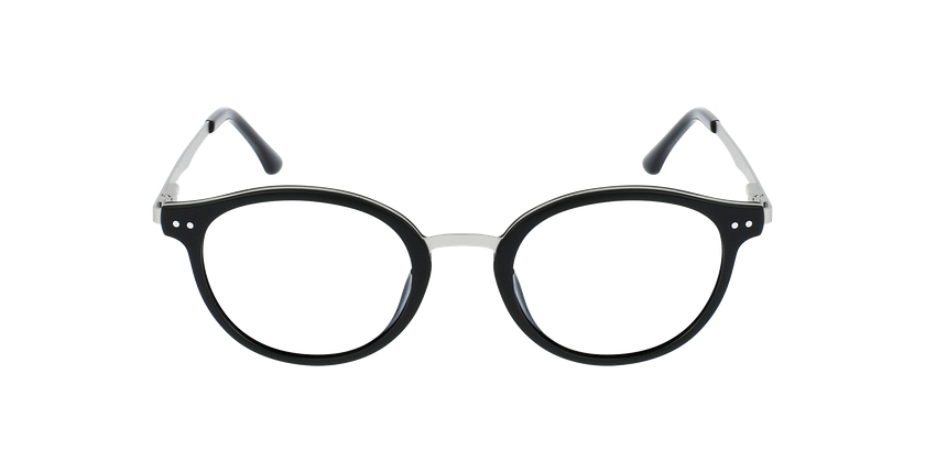 Óculos graduados senhora MAGIC 97 BK preto/prateado - Vista de frente