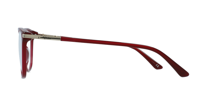 Óculos graduados senhora OAF20520 RD (TCHIN-TCHIN +1€) vermelho - Vista lateral