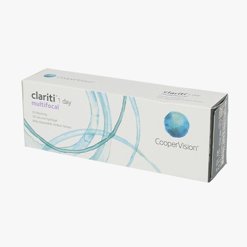 Lentilles de contact Clariti 1-Day Multifocal 30 L - Vue de face