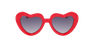 LUNETTES DE SOLEIL femme CIAO rouge