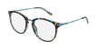 Óculos graduados ANGIE BL (TCHIN-TCHIN +1€) azul - vue de 3/4