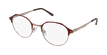 Óculos graduados senhora OAF20524 RD (TCHIN-TCHIN +1€) vermelho/rosa - vue de 3/4