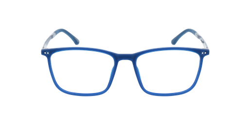LUNETTES DE VUE homme MAGIC 124 CARBONE bleu/bleu / noirVue de face