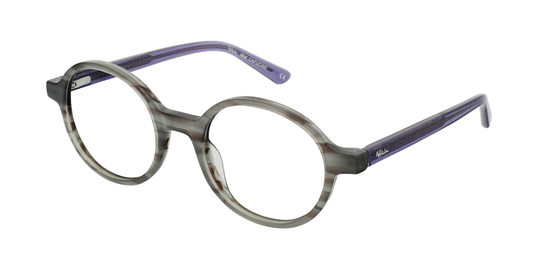 Óculos graduados senhora CAPUCINE GR (TCHIN-TCHIN +1€) cinzento