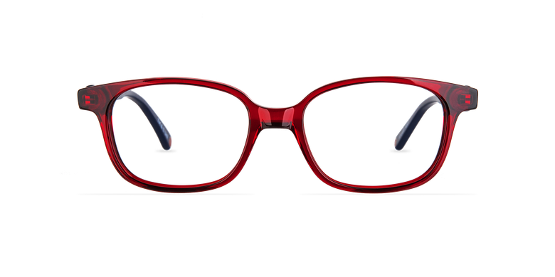 Óculos graduados criança STUART C1 vermelho