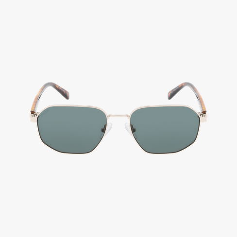 LUNETTES DE SOLEIL homme FUJI doré Vue de face