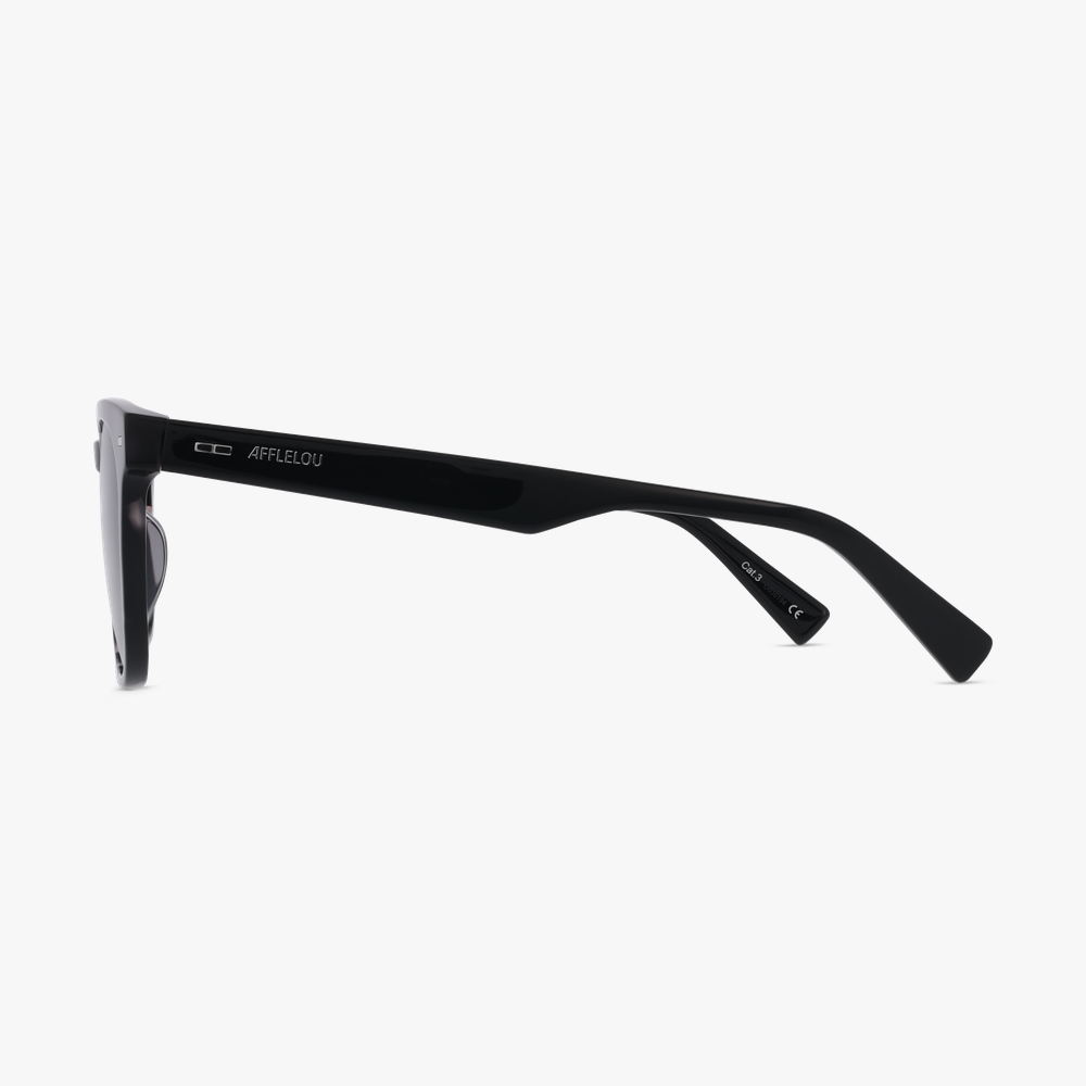 LUNETTES DE SOLEIL homme KERIAN écaille/noir - Vue de face