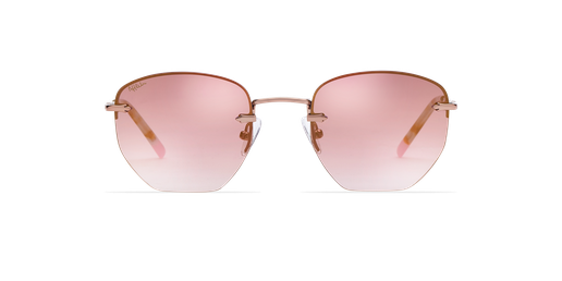 Óculos de sol senhora JENNA PK dourado/rosa Vista de frente