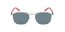 Lunettes de soleil homme LANDON POLARIZED argenté/noir