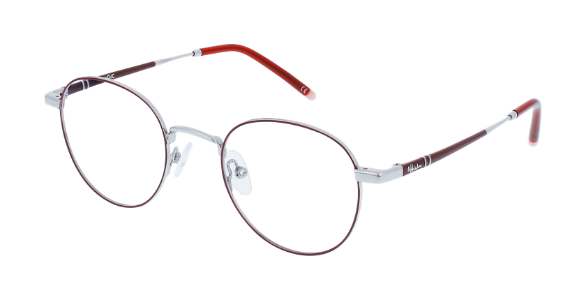 Óculos graduados MAGIC 132 BU vermelho/prateado - Vista de frente