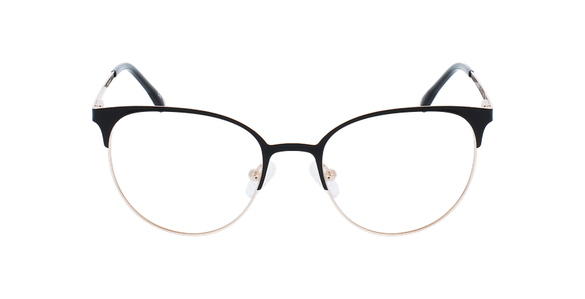 Óculos graduados senhora MAGIC 109 BK preto/dourado - Vista de frente