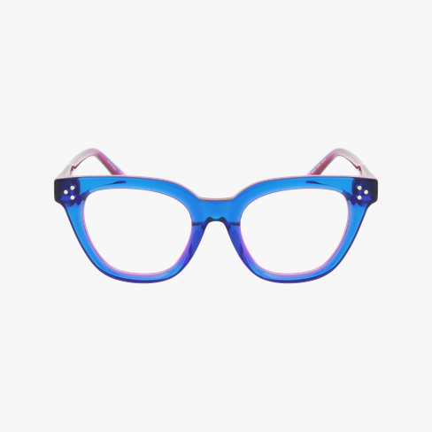 Lunettes de vue femme CARACTÈRES ARTISTE bleu