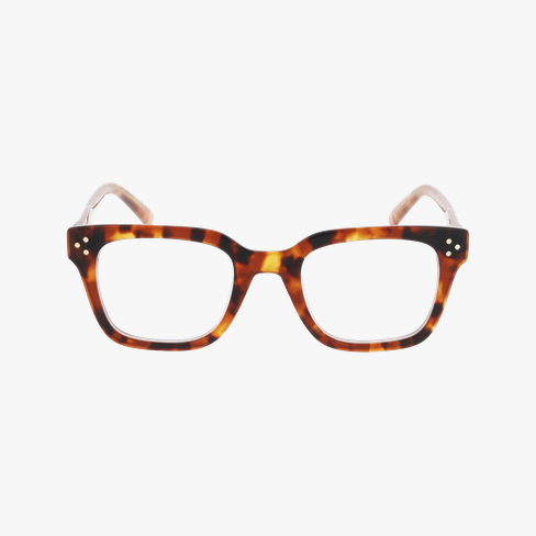 LUNETTES DE VUE femme CARACTÈRES EXPRESSIVE écaille/rouge