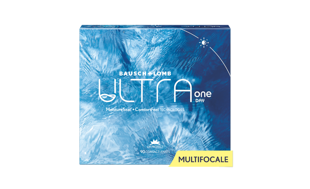 Lentilles de contact Ultra Oneday Multifocal Low 90L - Vue de face