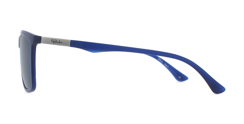 LUNETTES DE SOLEIL homme FLIP POLARIZED bleu/bleu foncé mat - Vue de face
