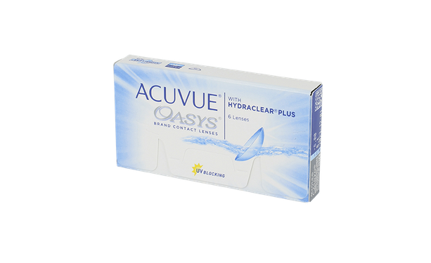 Lentilles de contact Acuvue Oasys with Hydraclear Plus 6L