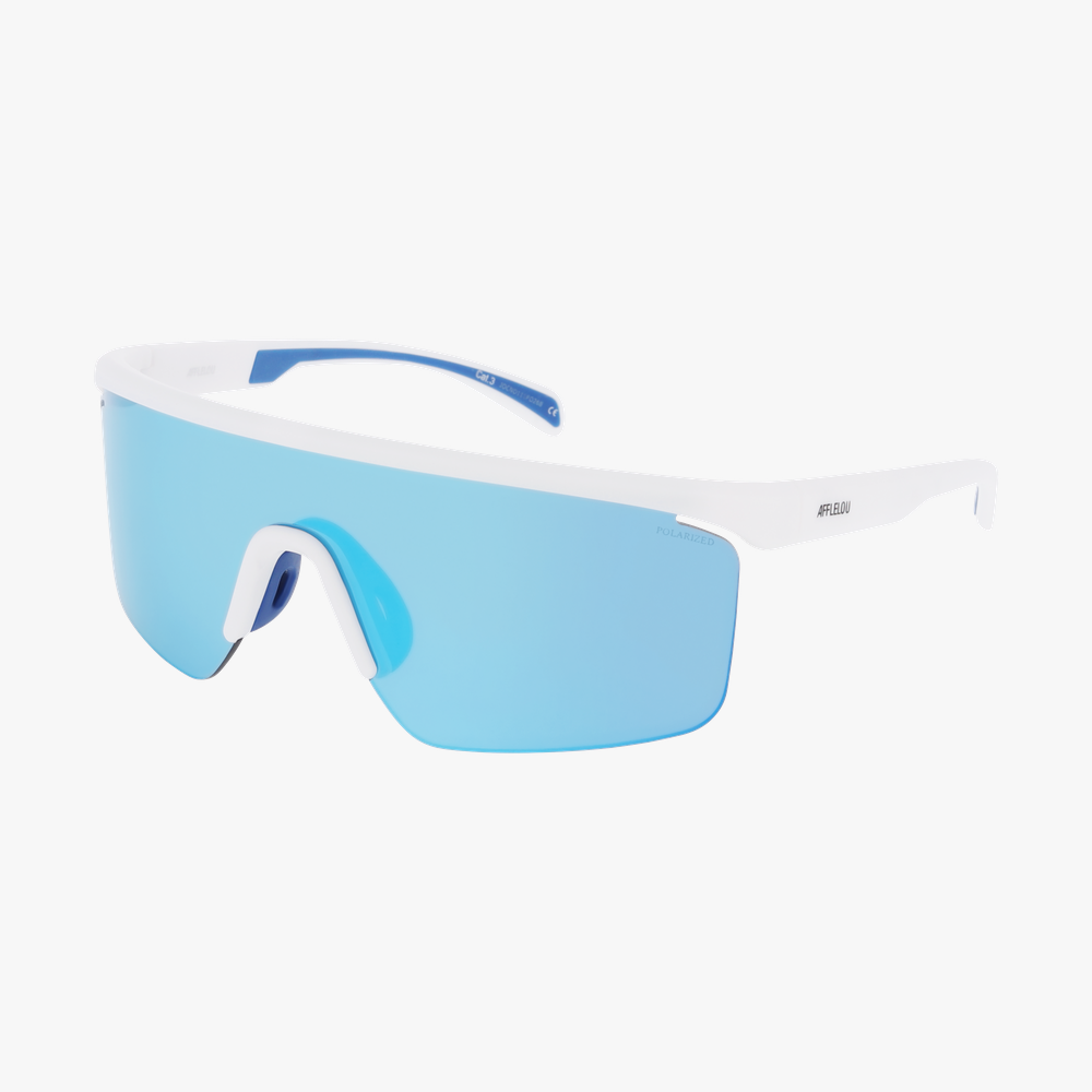 LUNETTES DE SOLEIL CANYON POLARIZED blanc - Vue de face