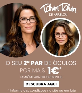 0 2° PAR DE OCULOS PROGRESSIVOS POR MAIS 1€