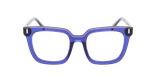 LUNETTES DE VUE femme CARACTERES FIL D'OR REVEUSE bleu - Vue de face