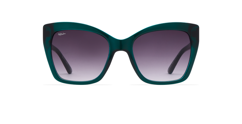 Óculos de sol senhora LEILA (TCHIN-TCHIN +1€) turquesa - Vista de frente