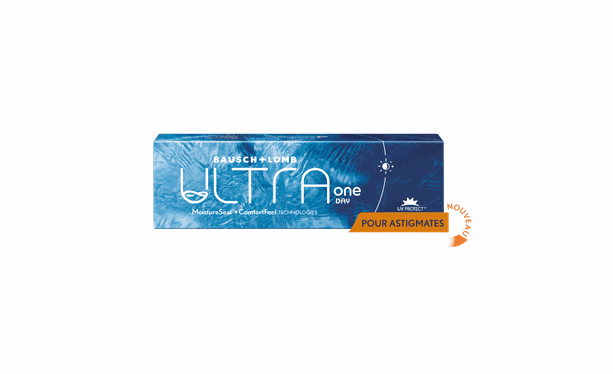 Lentilles de contact Ultra Oneday Pour Astigmates 30L - Vue de face