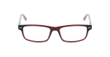 LUNETTES DE VUE homme ALBIN rouge - Vue de face