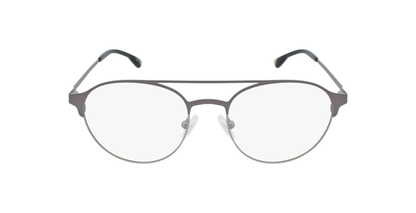 Óculos graduados homem MAGIC 52 BLUEBLOCK - BLOQUEIO LUZ AZUL cinzento/prateado - Vista de frente
