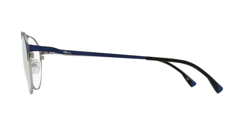 Óculos graduados homem MAGIC 52 BLUEBLOCK - BLOQUEIO LUZ AZUL azul/prateado - Vista lateral