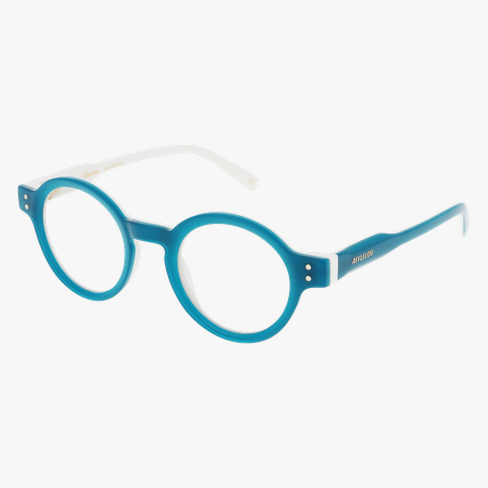 LUNETTES DE VUE femme CARACTÈRES POÉTIQUE bleu