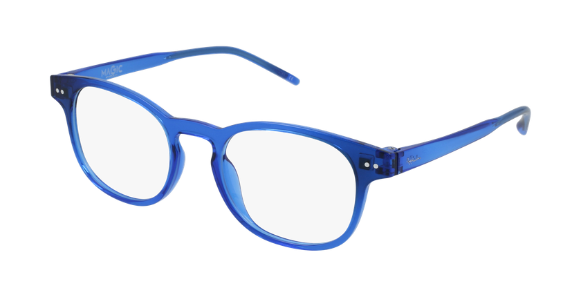 Óculos graduados criança MAGIC 50 BLUEBLOCK - BLOQUEIO LUZ AZUL azul - vue de 3/4