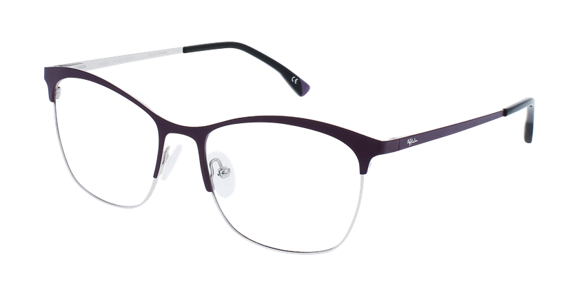 Óculos graduados senhora MAGIC 114 PU violeta/prateado - Vista de frente